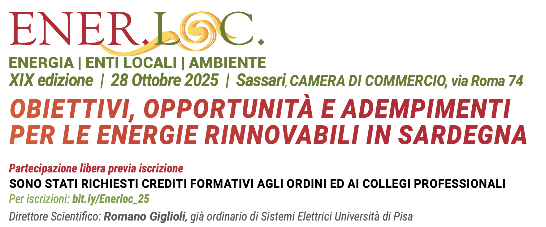 Obiettivi, opportunità e adempimenti per le energie rinnovabili in Sardegna